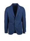 L.b.m 1911 L.b.m. 1911 Single-breasted Jacket In Blue
