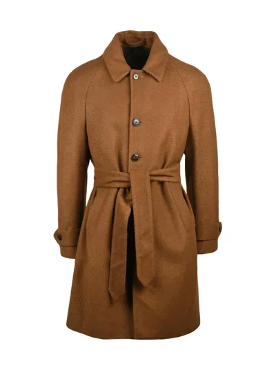L.b.m 1911 Brown Polyester-blend Coat