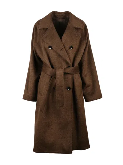 L.b.m 1911 Brown Virgin Wool-blend Coat