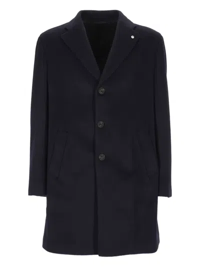 L.b.m 1911 Button Coat In Black