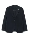 L.b.m 1911 Button-fastening Jacket In Blue