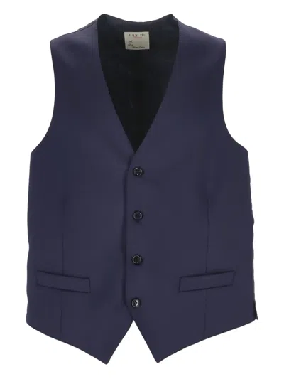 L.B.M 1911 BUTTON V-NECK WAISTCOATS
