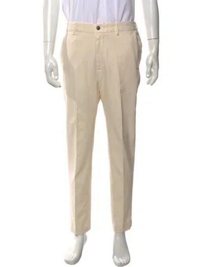Pre-owned L.b.m 1911 Chinos In Neutral