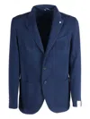 L.b.m 1911 L.b.m. 1911 Single-breasted Jacket In Blue