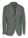 L.b.m 1911 L.b.m. 1911 Single-breasted Jacket In Green
