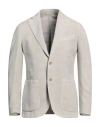 L.b.m 1911 L. B.m. 1911 Man Blazer Beige Size 38 Cotton, Linen In Neutral