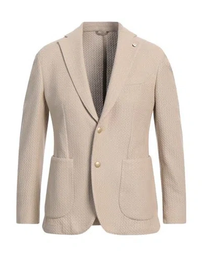 L.b.m 1911 L. B.m. 1911 Man Blazer Beige Size 42 Cotton
