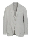 L.b.m 1911 L. B.m. 1911 Man Blazer Beige Size 44 Cotton, Linen In Gray