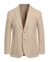 L.b.m 1911 L. B.m. 1911 Man Blazer Beige Size 46 Virgin Wool, Polyester, Cashmere In Neutral