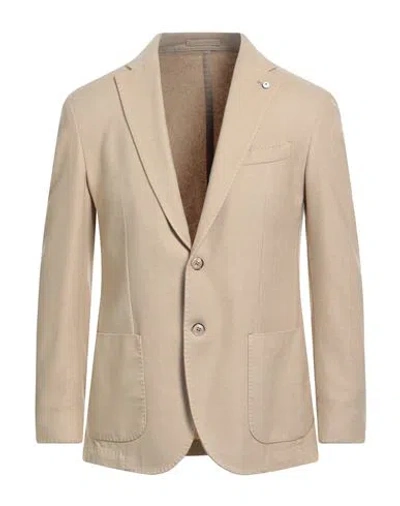 L.b.m 1911 L. B.m. 1911 Man Blazer Beige Size 46 Virgin Wool, Polyester, Cashmere In Neutral