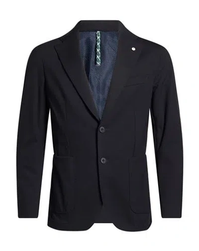 L.b.m 1911 L. B.m. 1911 Man Blazer Black Size 36 Polyamide, Elastane