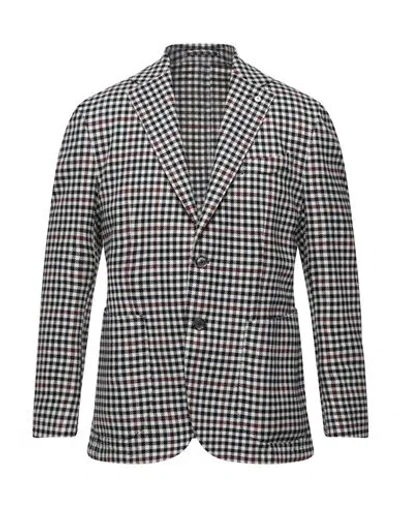 L.b.m 1911 L. B.m. 1911 Man Blazer Black Size 38 Cotton In Blue