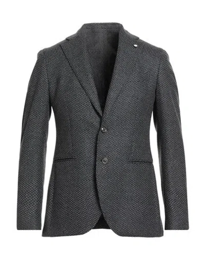 L.b.m 1911 L. B.m. 1911 Man Blazer Black Size 40 Wool