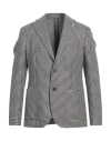 L.b.m 1911 L. B.m. 1911 Man Blazer Black Size 44 Virgin Wool, Cashmere