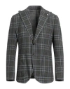 L.b.m 1911 L. B.m. 1911 Man Blazer Black Size 44 Wool, Cotton, Polyamide, Polyester, Acrylic In Black