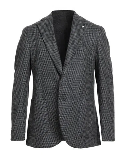 L.b.m 1911 L. B.m. 1911 Man Blazer Black Size 46 Wool