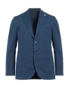 L.b.m 1911 L. B.m. 1911 Man Blazer Blue Size 38 Cotton In Blue