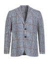 L.b.m 1911 L. B.m. 1911 Man Blazer Blue Size 40 Silk, Cotton In Blue