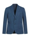 L.b.m 1911 L. B.m. 1911 Man Blazer Blue Size 38 Cotton In Blue