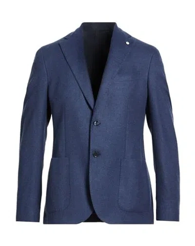 L.b.m 1911 L. B.m. 1911 Man Blazer Blue Size 44 Cotton