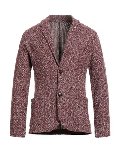 L.b.m 1911 L. B.m. 1911 Man Blazer Brown Size 40 Wool, Acrylic