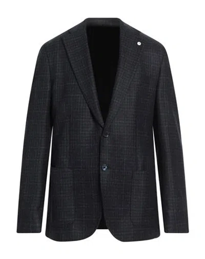 L.b.m 1911 L. B.m. 1911 Man Blazer Bright Blue Size 44 Virgin Wool