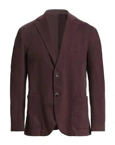 L.b.m 1911 L. B.m. 1911 Man Blazer Brown Size 40 Cotton, Elastane