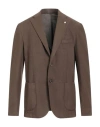 L.b.m 1911 L. B.m. 1911 Man Blazer Brown Size 44 Cotton In Brown