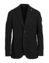 L.b.m 1911 L. B.m. 1911 Man Blazer Midnight Blue Size 40 Cotton In Gray
