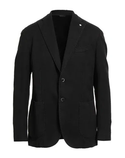 L.b.m 1911 L. B.m. 1911 Man Blazer Charcoal Size 50 Cotton In Gray