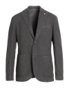 L.b.m 1911 L. B.m. 1911 Man Blazer Lead Size 42 Cotton In Brown