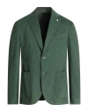 L.b.m 1911 L. B.m. 1911 Man Blazer Dark Green Size 42 Cotton