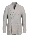 L.b.m 1911 L. B.m. 1911 Man Blazer Grey Size 42 Cotton In Grey