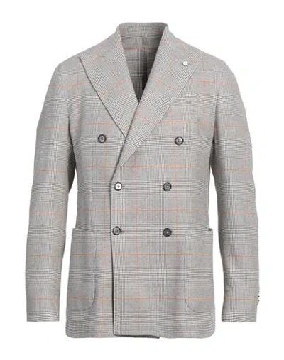 L.b.m 1911 L. B.m. 1911 Man Blazer Grey Size 42 Cotton
