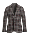 L.b.m 1911 L. B.m. 1911 Man Blazer Grey Size 42 Wool, Alpaca Wool, Polyamide, Mohair Wool In Multi
