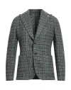 L.b.m 1911 L. B.m. 1911 Man Blazer Grey Size 44 Polyester, Wool, Viscose In Gray