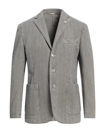 L.b.m 1911 L. B.m. 1911 Man Blazer Khaki Size 44 Cotton In Beige