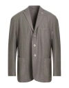 L.b.m 1911 L. B.m. 1911 Man Blazer Khaki Size 50 Wool, Polyester, Polyamide In Gray
