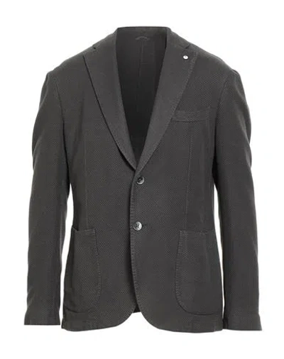 L.b.m 1911 L. B.m. 1911 Man Blazer Lead Size 40 Cotton In Gray
