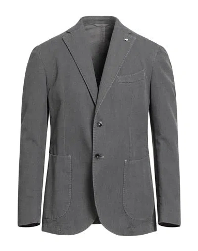 L.b.m 1911 L. B.m. 1911 Man Blazer Lead Size 42 Cotton In Gray