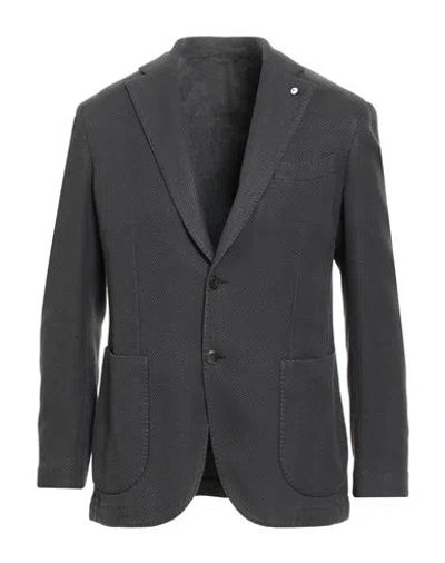 L.b.m 1911 L. B.m. 1911 Man Blazer Lead Size 44 Cotton In Gray