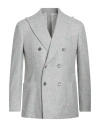 L.b.m 1911 L. B.m. 1911 Man Blazer Light Grey Size 40 Virgin Wool, Cashmere In White