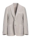 L.b.m 1911 L. B.m. 1911 Man Blazer Light Grey Size 46 Cotton, Ramie