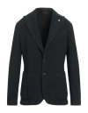 L.b.m 1911 L. B.m. 1911 Man Blazer Midnight Blue Size 40 Cotton In Black