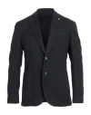 L.b.m 1911 L. B.m. 1911 Man Blazer Midnight Blue Size 40 Cotton In Black