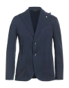 L.b.m 1911 L. B.m. 1911 Man Blazer Navy Size 42 Cotton In Blue