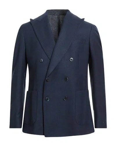 L.b.m 1911 L. B.m. 1911 Man Blazer Midnight Blue Size 40 Wool