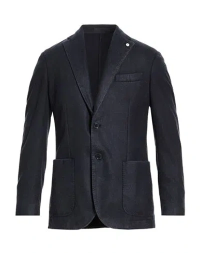 L.b.m 1911 L. B.m. 1911 Man Blazer Midnight Blue Size 42 Virgin Wool, Polyamide, Cashmere In Multi
