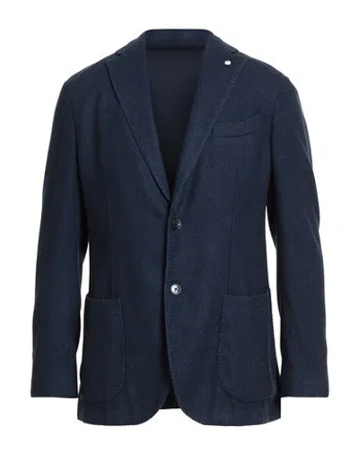L.b.m 1911 L. B.m. 1911 Man Blazer Midnight Blue Size 44 Cashmere