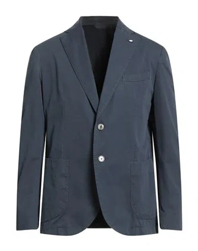 L.b.m 1911 L. B.m. 1911 Man Blazer Midnight Blue Size 44 Cotton